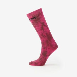 PLEASURES Indie Dye Socks Pink imagine