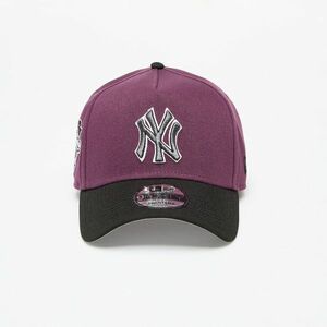 New Era New York Yankees 9FORTY Two-Tone A-Frame Adjustable Cap Dark Purple imagine