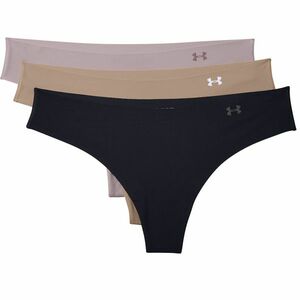Under Armour PS Thong 3-Pack Black/ Beige/ Graphite imagine