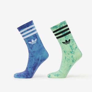 adidas Tie Dye Socks 2-Pack Preloved Blue/ Night Flash/ Semi Green Spark imagine