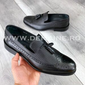 Pantofi barbati din piele naturala B5397 A25-2 imagine