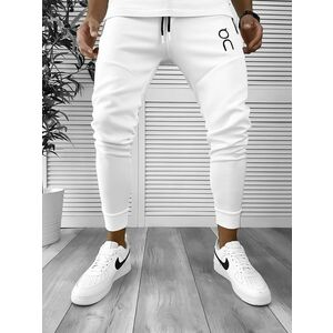 Pantaloni de trening alb conici 12260 O3-1* imagine