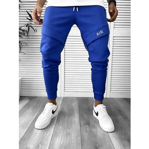 Pantaloni de trening albastri conici 12360 89-3.1* imagine