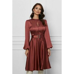 Rochie eleganta caramizie imagine