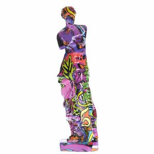 Statueta multicolora Venus 28 cm imagine