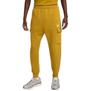Pantaloni barbati Nike Sportswear Club Fleece CD3129-716, S, Galben imagine