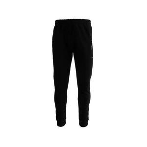 Pantaloni trening barbati Univers Fashion, culoare neagra cu 2 buzunare laterale si un buzunar la spate cu fermoare, vatuit la interior, marime XL imagine