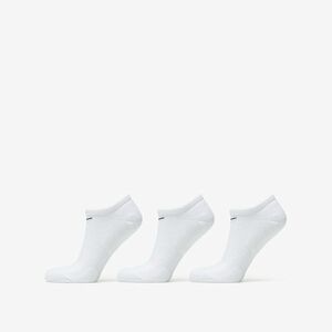 Nike Everyday Cushioned Training No-Show Socks 3-Pack White/ Black imagine