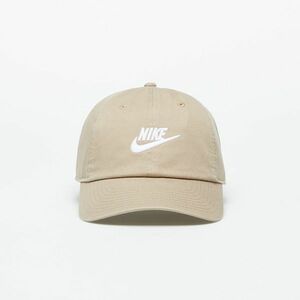 Nike Club Unstructured Futura Wash Cap Khaki/ White imagine