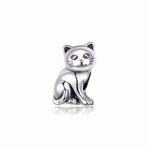 Talisman din argint Baby Cat imagine