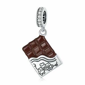 Talisman din argint Chocolate Love imagine