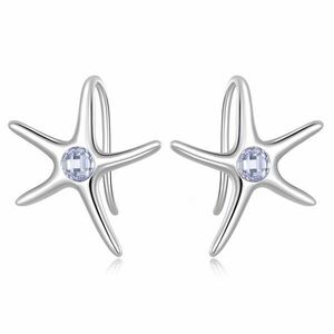 Cercei din argint Starfish imagine
