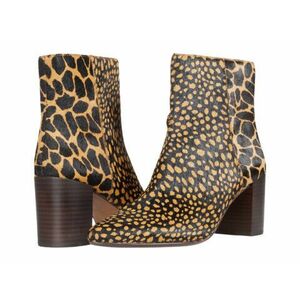 Incaltaminte Femei Madewell The Fiona Boot in Leather Toffee Multi Haircalf imagine