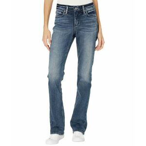 Imbracaminte Femei Silver Jeans Co Elyse Mid-Rise Slim Bootcut Jeans L03601EPK368 Indigo imagine
