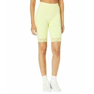 Imbracaminte Femei SKECHERS GO WALK High Waisted 10quot Lace Bike Shorts Sunny Lime imagine