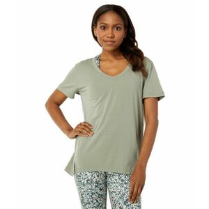 Imbracaminte Femei THRIVE SOCIETE Relaxed V-Neck Tee Lily Pad imagine