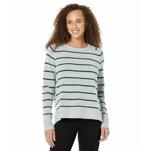 Imbracaminte Femei Mod-o-doc Cozy Sweater Long Sleeve Raglan Stripe Top Heather Grey imagine