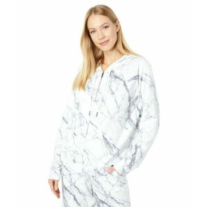 Imbracaminte Femei PJ Salvage Midnight Marble Zip-Up Sweater Ivory imagine