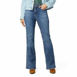 Imbracaminte Femei Signature by Levi Strauss Co Gold Label Totally Shaping Flare Jeans Dark Canyon 5D imagine