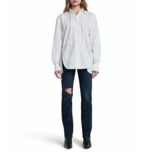 Imbracaminte Femei 7 For All Mankind Classic Button-Up Optic White imagine