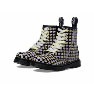 Incaltaminte Femei Sam Edelman 1460 Lace Up Fashion Boot (Little KidBig Kid) Heart Overlay Patent Lamper imagine