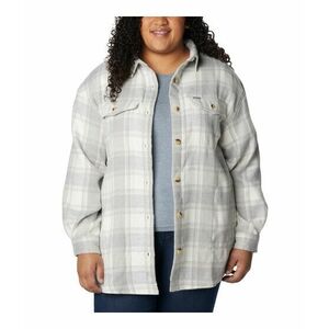 Imbracaminte Femei Columbia Plus Size Calico Basintrade Shirt Jacket Sea Salt Buffalo Ombre imagine