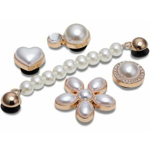 Incaltaminte Femei CeCe Jibbitz Elevated Dainty Pearl Jewelry 5-Pack imagine