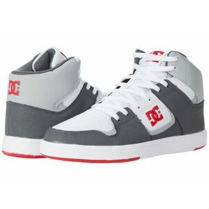 Incaltaminte Barbati DC Cure Casual High-Top Skate Shoes Sneakers WhiteGreyRed imagine