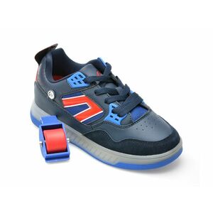 Pantofi sport BREEZY ROLLERS albastri, 2195700, din piele ecologica imagine