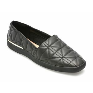 Pantofi casual ALDO negri, QUILTEN002, din piele naturala imagine
