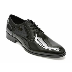 Pantofi eleganti ALDO negri, KINGSLEY004, din piele naturala lacuita imagine