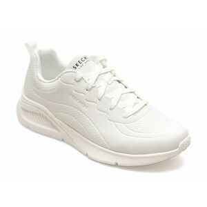 Pantofi sport SKECHERS albi, UNO LITE, din piele ecologica imagine