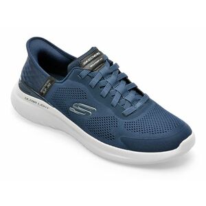 Pantofi sport SKECHERS bleumarin, BOUNDER 2.0, din piele ecologica imagine