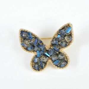 Brosa martisor fluture albastru imagine