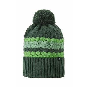 Reima șapcă de lână pentru copii Pampula culoarea verde, de lana imagine