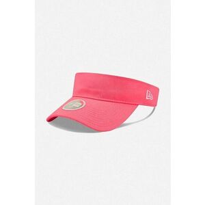 New Era șapcă cozoroc Visior culoarea roz, uni 60240378-pink imagine