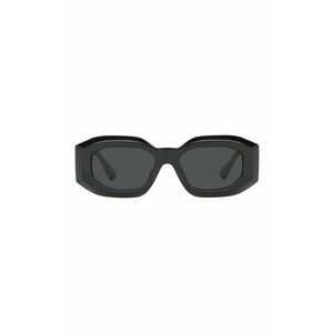 Versace ochelari de soare barbati, culoarea negru imagine
