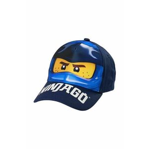 Lego șapcă din bumbac pentru copii culoarea albastru marin, cu imprimeu imagine