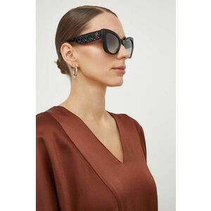 Kurt Geiger London ochelari de soare femei, culoarea negru imagine