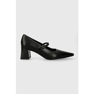 Vagabond Shoemakers pantofi de piele ALTEA culoarea negru, cu toc drept, 5740.201.20 imagine