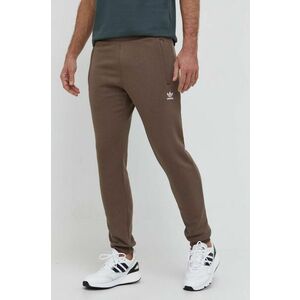 adidas Originals pantaloni de trening culoarea maro, uni IR7799 imagine