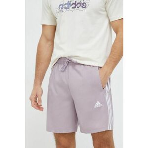 adidas pantaloni scurți bărbați, culoarea violet IS1393 imagine
