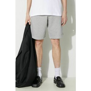 adidas Originals pantaloni scurți din bumbac Essential culoarea gri, melanj, IR6848 imagine