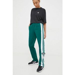 adidas Originals pantaloni de trening culoarea verde, cu imprimeu IP0623 imagine