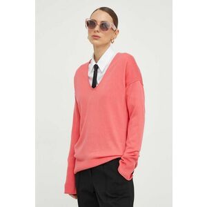 BOSS Orange pulover femei, culoarea roz 50507163 imagine