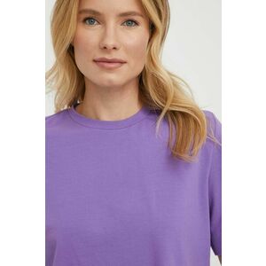 Sisley tricou femei, culoarea violet imagine