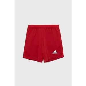Adidas Performance pantaloni scurti copii ENT22 SHO Y culoarea rosu, talie reglabila imagine