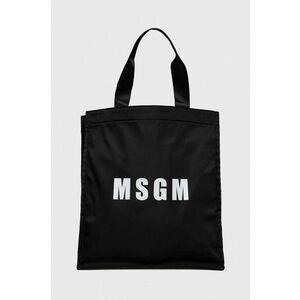MSGM geanta culoarea negru imagine