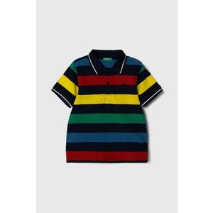 United Colors of Benetton tricouri polo din bumbac pentru copii modelator imagine