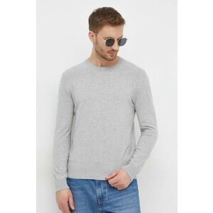 Sisley pulover barbati, culoarea gri, light imagine